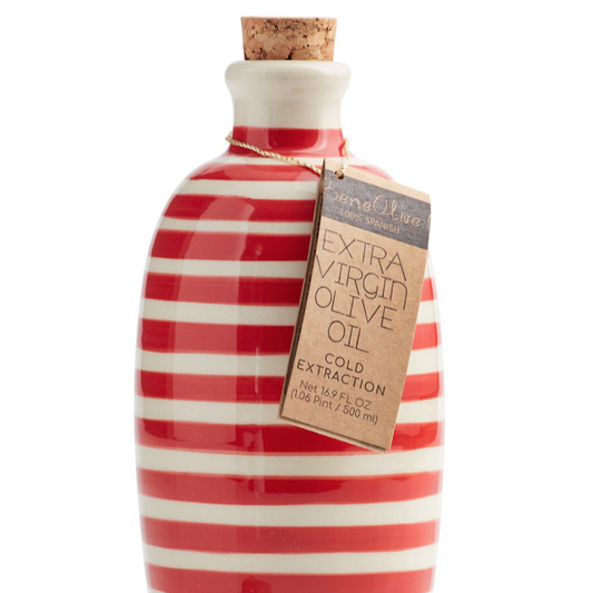 Beneoliva Arbequina Extra Virgin Olive Oil – Handcrafted Ceramic Bottle (500ml)